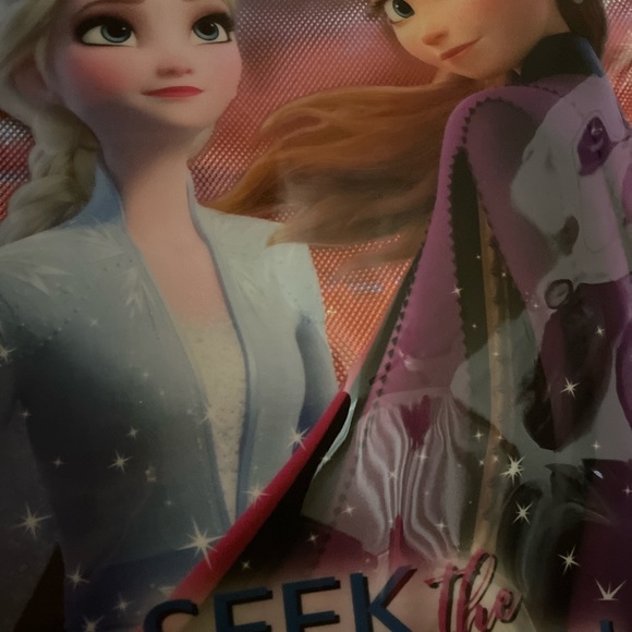 NEW WITH TAG Bioworld Disney Frozen Elsa and Anna "Seek the Truth" Mini Backpack - Picture 7 of 9